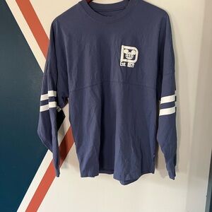 Disney Navy Spirit Jersey Long Sleeve T Shirt